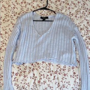 light blue sweater from forever 21